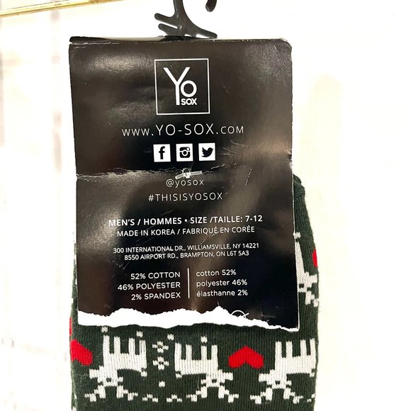 YO SOX Men's "Merry Christmas Ya Filthy Animal" Socks - Size 7-12 - Picture 2 of 3